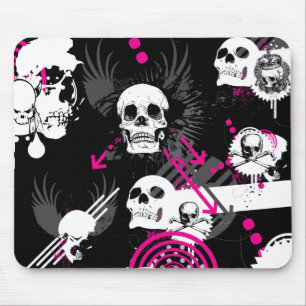 Skull Chaos Mousepad