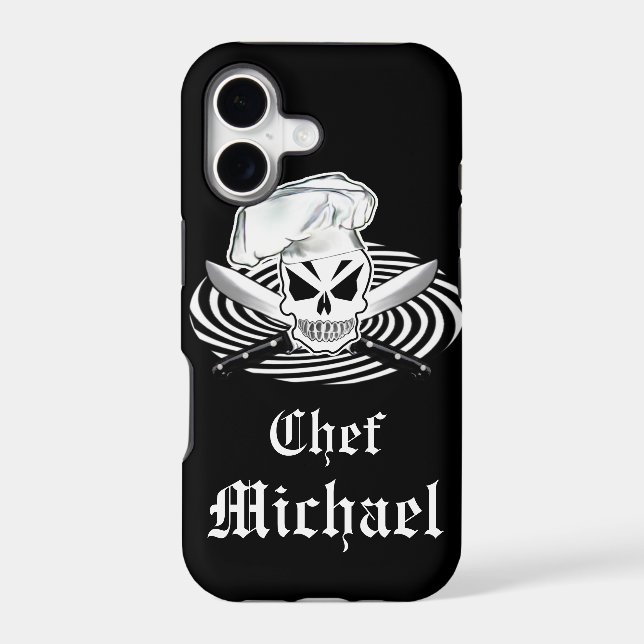 Skull Chef iPhone case (Back)