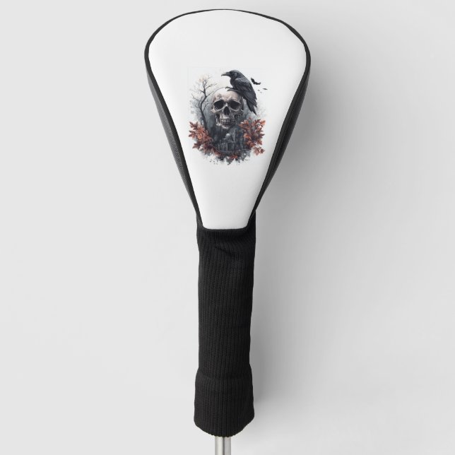 Skull Chef Kitchen Master Golf Head Cover (Front)