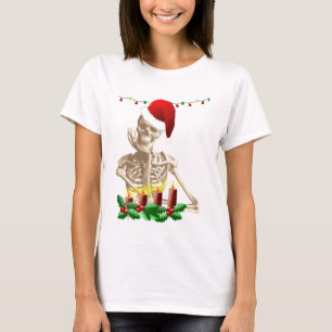 skull christmas T-Shirt