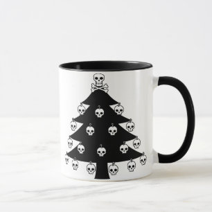 Skull Christmas Tree Mug