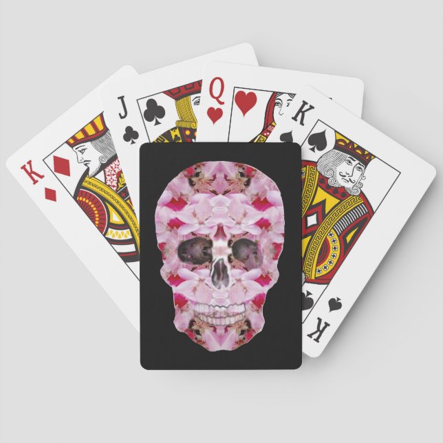 Skull  Classic Playing Cards (Back)