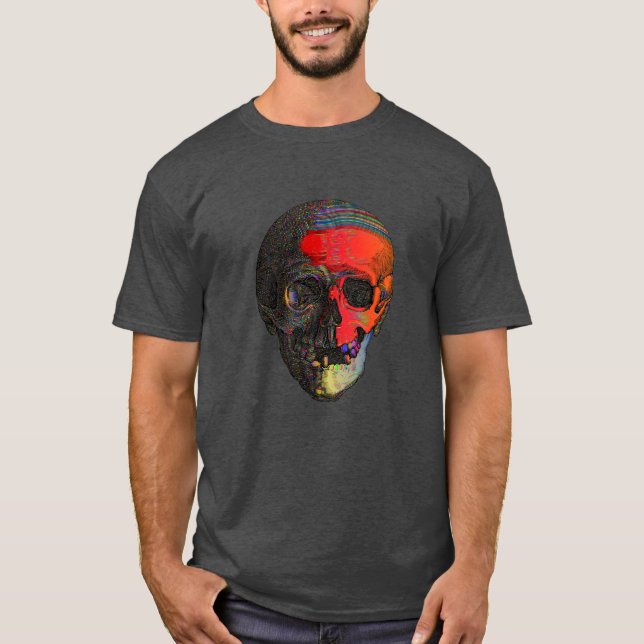 Skull Colourful T-Shirt (Front)