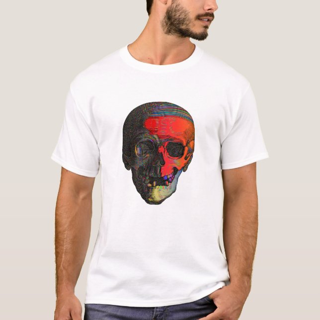 Skull Colourful T-Shirt (Front)