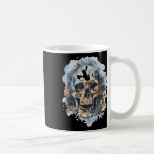 Skull Costume Halloween Spooky Art Skull Coffee Mug
