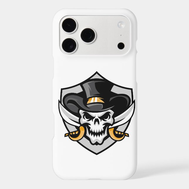 Skull Cowboy iPhone 17 Pro Max Case (Back)