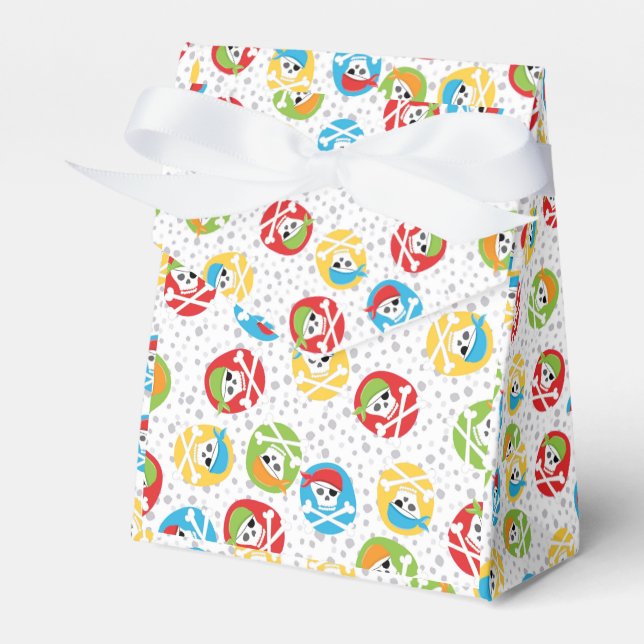skull Crew Party Pirate Favour Box (Front Side)