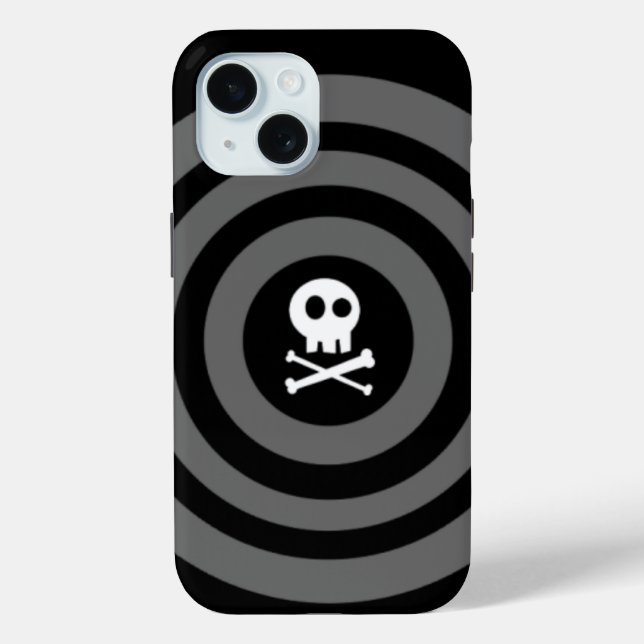 ~ Skull + Crossbones ~ Case-Mate iPhone Case (Back)