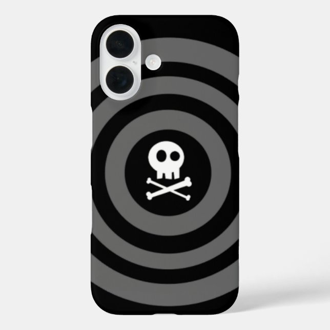 ~ Skull + Crossbones ~ Case-Mate iPhone Case (Back)