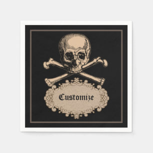 Skull & Crossbones Napkin