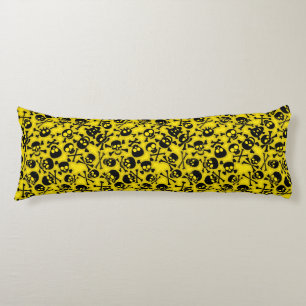 Skull & Crossbones Pattern Body Cushion