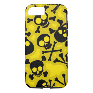Skull & Crossbones Pattern iPhone 8/7 Case