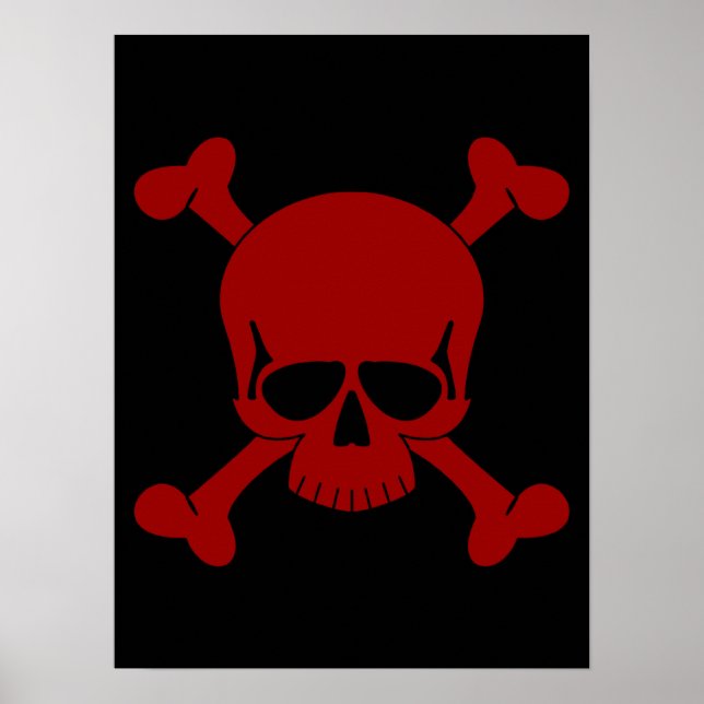 Skull & Crossbones Poster (Front)