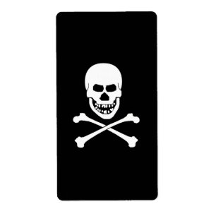 Skull & Crossbones Wine Labels