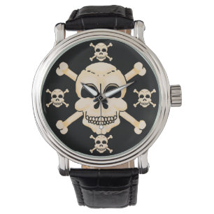 Skull & Crossbones Wrist Watch