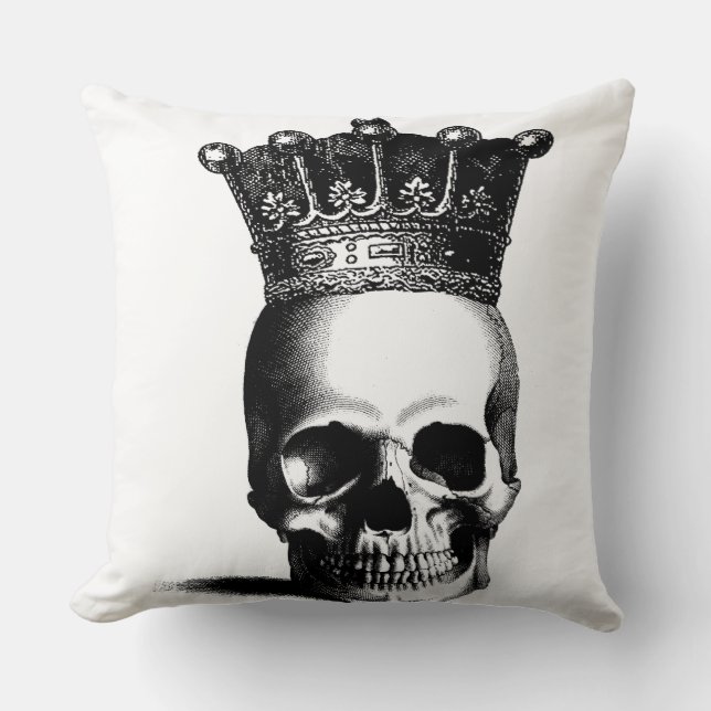 Skull Crown Royal Cushion (Front)