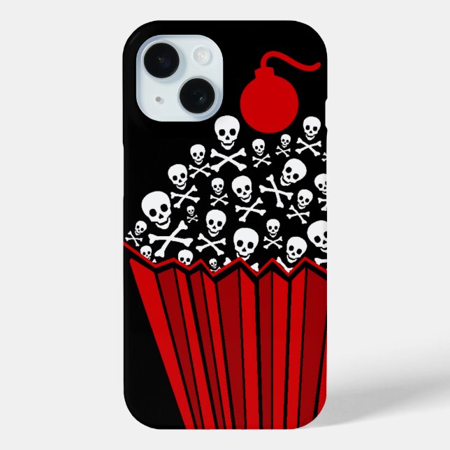 Skull Cupcake Case-Mate iPhone Case (Back)