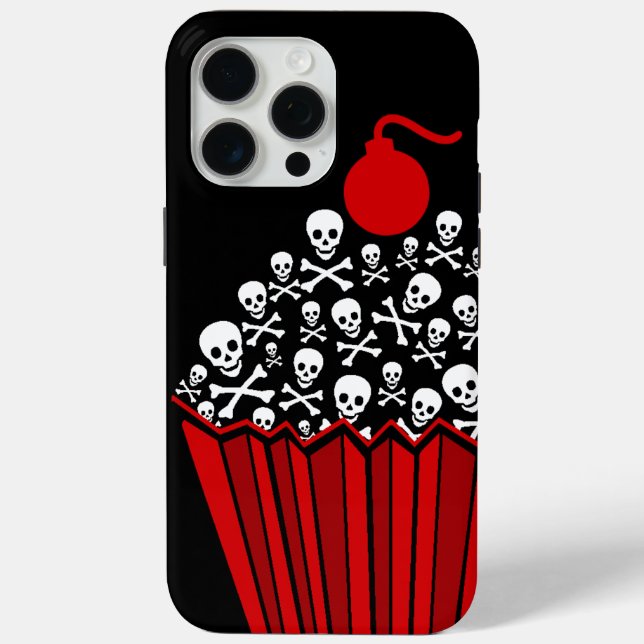 Skull Cupcake Case-Mate iPhone Case (Back)