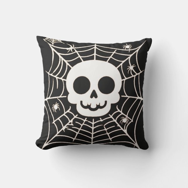 skull cushion (Front)