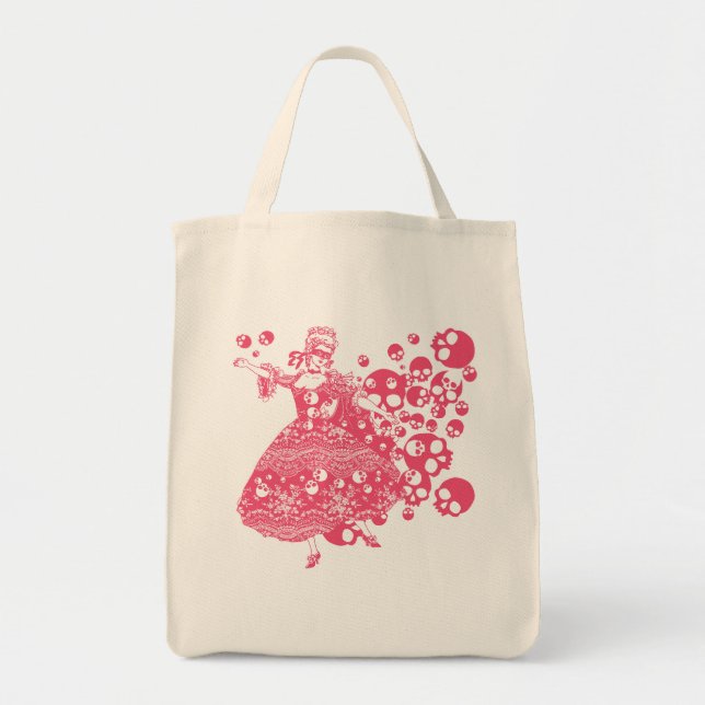Skull Dance Tote Bag (Front)