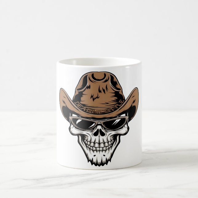 Skull Deadly Style Coffee Mug (Center)