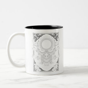 Skull, death's head Two-Tone coffee mug
