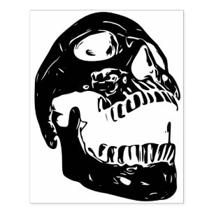 Skull - der Schrei Rubber Stamp