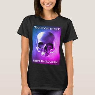 Skull design. Trick or Treat. Happy Halloween T-Shirt