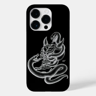 Skull - Devil Head with Snake Case-Mate iPhone 14 Pro Case