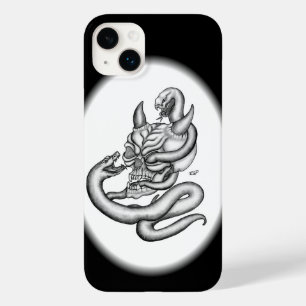 Skull - Devil Head with Snake Case-Mate iPhone 14 Plus Case