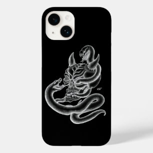 Skull - Devil Head with Snake Case-Mate iPhone 14 Case