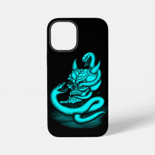 Skull - Devil Head with Snake iPhone 12 Mini Case