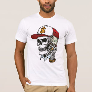 Skull Dollar Bill T-Shirt
