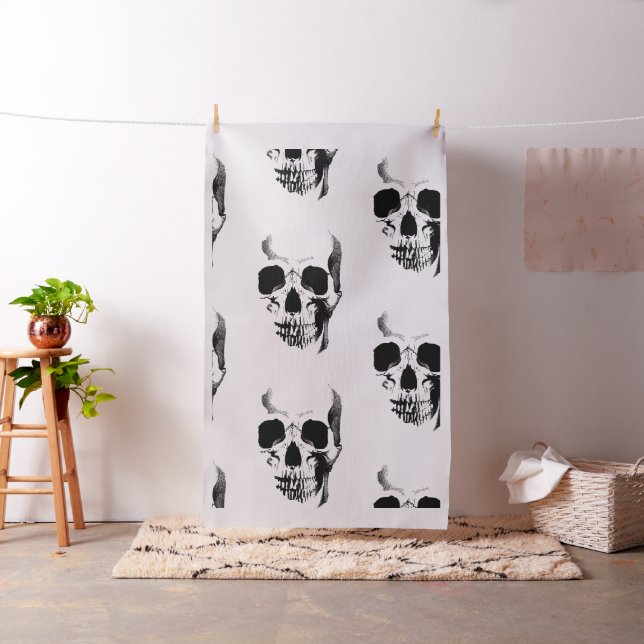 Skull Face Fabric (In Situ)