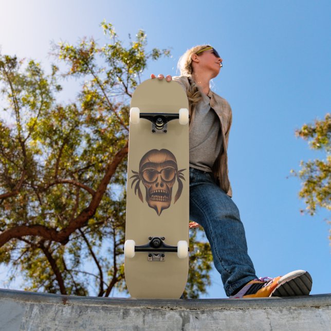 Skull Face Skateboard (Outdoor 1)