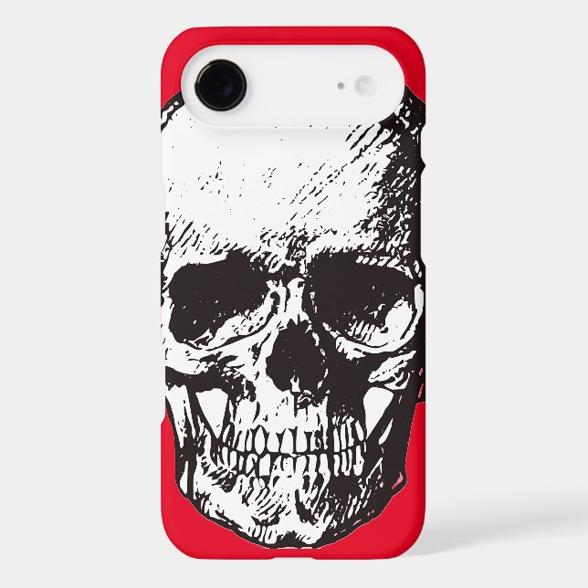 Skull Fantasy Art Rock Punk Heavy Metal (Back)