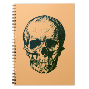Skull Fantasy Art Rock Punk Heavy Metal Notebook