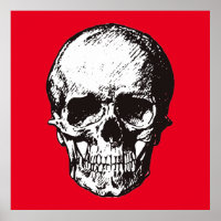 Skull Fantasy Art Rock Punk Heavy Metal