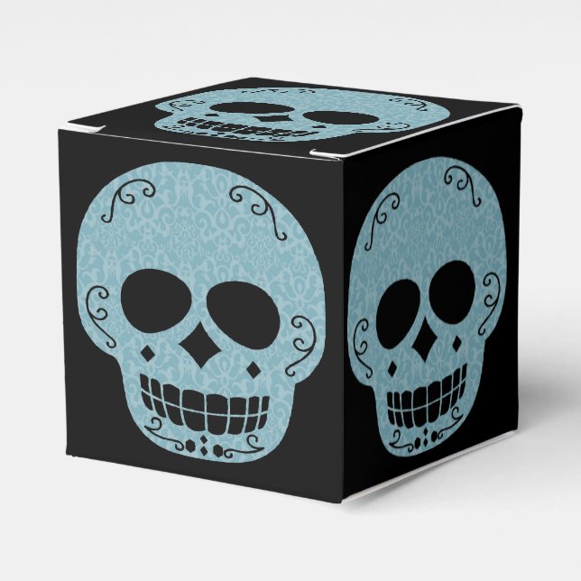 Skull Favour Box (Front Side)