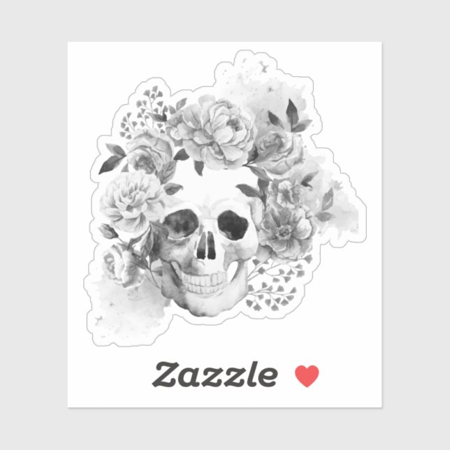 Skull floral (Sheet)