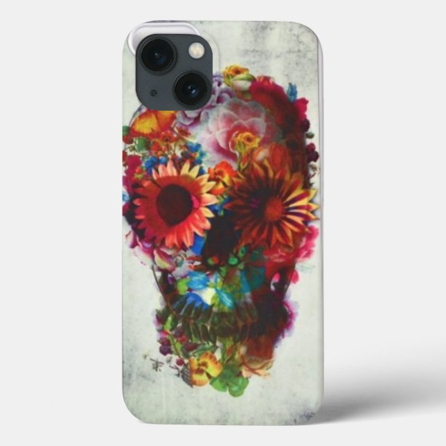 Skull Flower case Xtreme iPhone 6 case protection (Back)