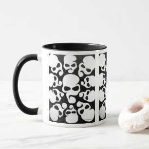 Skull Flower Mug