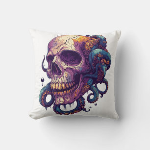 Skull from the Depths Cushion
