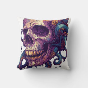 Skull from the Depths Cushion