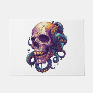 Skull from the Depths Doormat