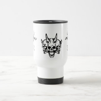 Skull Fury and Frustration Mug
