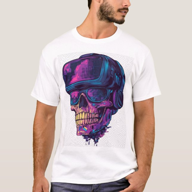 Skull Gamer Mode T-Shirt (Front)