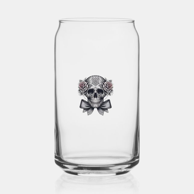 skull glass (Front)