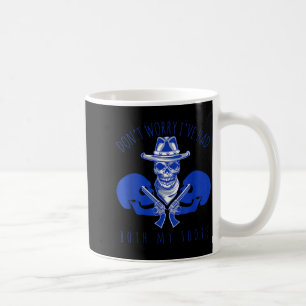 Skull goth aesthetic vaccination had both shots coffee mug