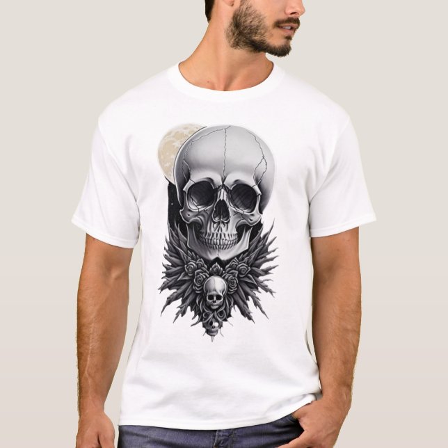 Skull Gothic T-shirt  (Front)